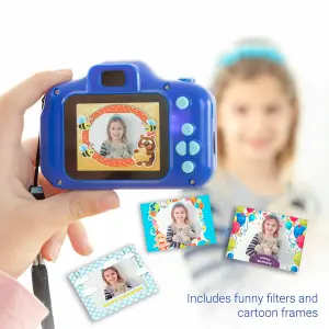 Appareil photo numérique rechargeable avec jeux InnovaGoods Kiddak image-6