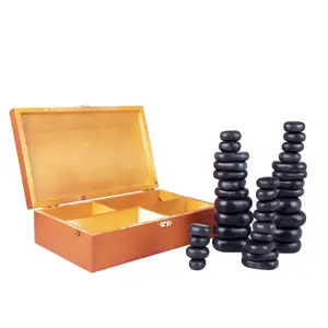 Massage Stones Insportline Basalt Stone (x36) image-1