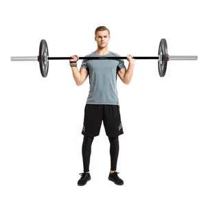 Barre de musculation avec roulements Insportline Olympic OB-86 MTBH4 image-4