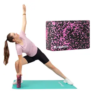Yoga Brick Insportline Pinkdot image-3