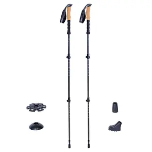 Carbon Hiking Pole 3 Pieces Insportline Portello image-2