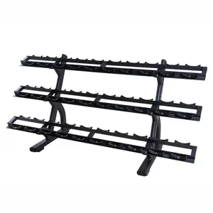 3-Rάφι Ράφι Αποθήκευσης για Αλτήρες Insportline GymRack III image-0