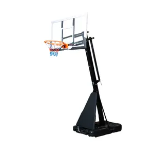 Basketbalnet met steun Insportline Dunkster III