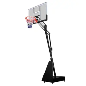 Basketbalnet met steun Insportline Cleveland Steel III