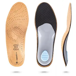 Anatomical Leather Insoles Insportline Edinys