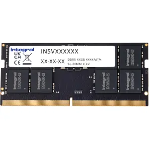 DDR5 4800 MHz SODIMM RAM for PC Integral 16Go