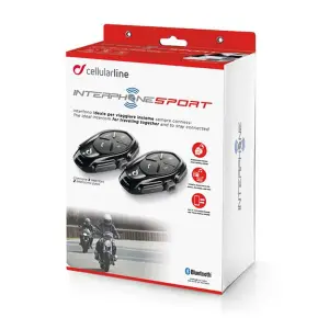Intercom Cellularline SPORT - Single Pack image-2