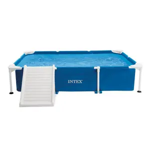 Piscina rectangular para perros Intex