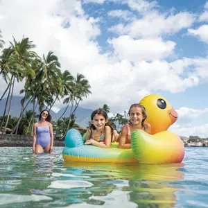 Gyerek úszó kacsás pehelykék Intex image-3