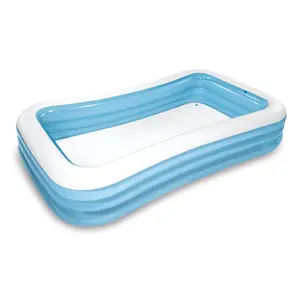 Piscina rectangular para niños con efecto helado Intex