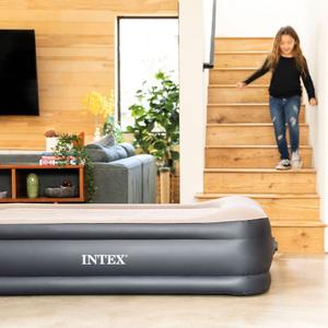 Oppustelig madras til 2 personer Intex Deluxe Pillow Rest Raised image-3