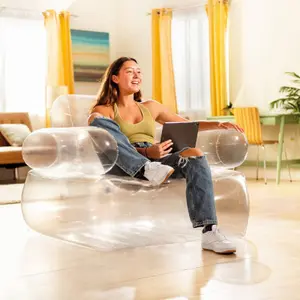 Transparent armchair Intex Jelly image-2