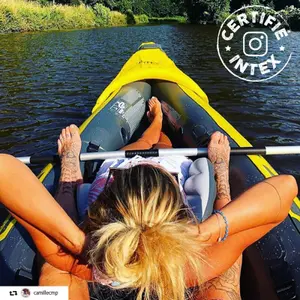 Felfújható csónak szett + evező + felfújó Intex Explorer K2 image-1