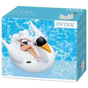 Bóia de natação insuflável criança cisne Intex image-1