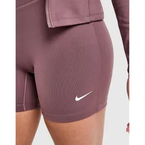Pantalones cortos de cintura alta para mujer Nike One image-4
