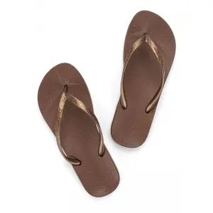 Klapki damskie Ipanema Anatomica Tan image-1