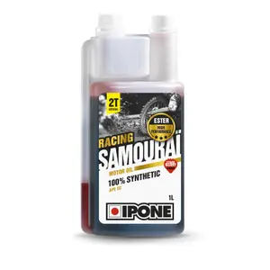Huile moteur moto ipone samourai racing fraise image-0