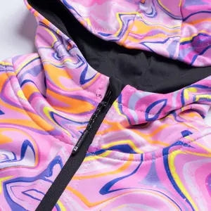 Sudadera con capucha y cremallera infantil IQ Cross The Line Altea image-2