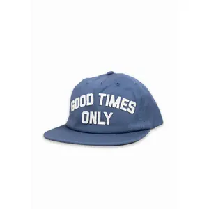 5 Panel Cap Iron & Resin Good Times Only Hat image-0
