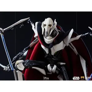 Figurine Iron Studios Star Wars 1/10 Deluxe Bds Art Scale General Grievous image-3