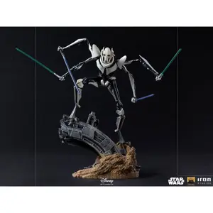 Figurine Iron Studios Star Wars 1/10 Deluxe Bds Art Scale General Grievous image-5