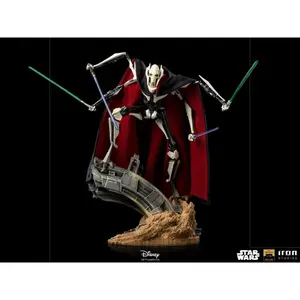 Figurine Iron Studios Star Wars 1/10 Deluxe Bds Art Scale General Grievous image-6
