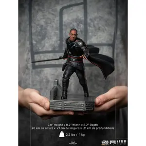 Beeldje Iron Studios Star Wars The Mandalorian 1/10 Bds Art Scale Moff Gideon image-6