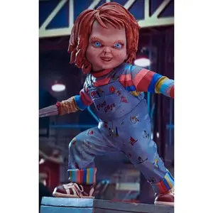 Boneca de sangue Iron Studios Chucky Art Scale image-1