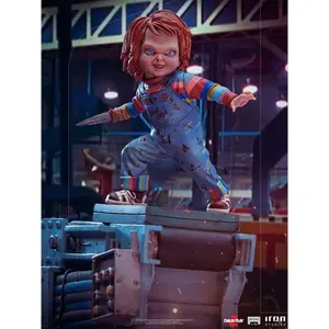 Boneca de sangue Iron Studios Chucky Art Scale image-4