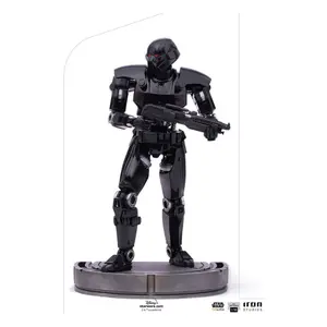 Beeldje Iron Studios Star Wars The Mandalorian 1/10 Bds Art Scale Dark Trooper