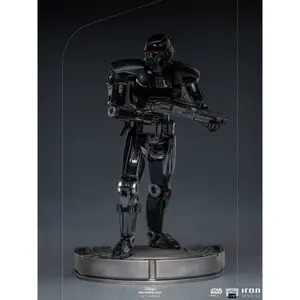 Beeldje Iron Studios Star Wars The Mandalorian 1/10 Bds Art Scale Dark Trooper image-1