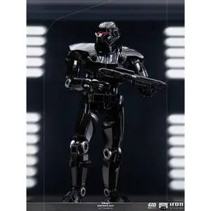 Beeldje Iron Studios Star Wars The Mandalorian 1/10 Bds Art Scale Dark Trooper image-3