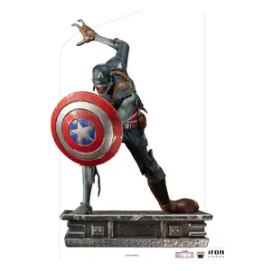Figurine Iron Studios What If...? 1/10 Art Scale Captain America Zombie