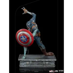 Figurine Iron Studios What If...? 1/10 Art Scale Captain America Zombie image-1