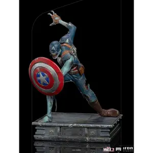 Figurine Iron Studios What If...? 1/10 Art Scale Captain America Zombie image-6