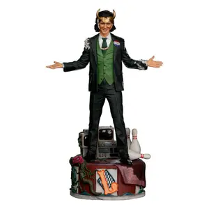 Beeldje Iron Studios Art Scale Loki President Variant