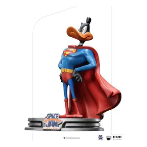 Figurine Iron Studios Space Jam: A New Legacy1/10 Bds Art Scale Daffy Duck Superman image-0
