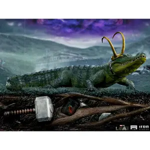 Figurine Iron Studios Art Scale Alligator image-3