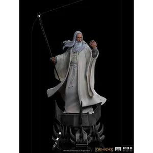 Figura de acción de El Señor de los Anillos Iron Studios BDS Art Scale Saruman image-4