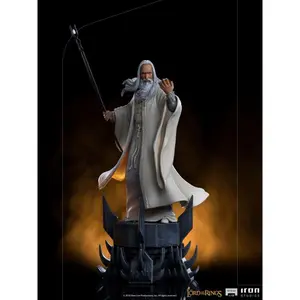 Figura de acción de El Señor de los Anillos Iron Studios BDS Art Scale Saruman image-5