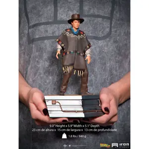 Back to the Future iii collectible figurine Iron Studios Art Scale Marty McFly image-6