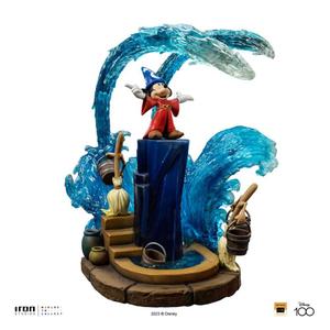 Statuetta in resina Iron Studios Disney Art Scale Deluxe Mickey Fantasia Deluxe