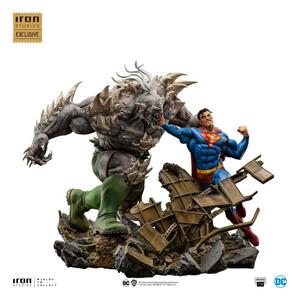 Statuette en résine Iron Studios DC Comics BDS Art Scale Superman vs Doomsday heo EU Exclusive