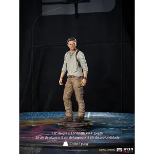 Figurina Iron Studios Uncharted Movie Art Scale 1/10 Nathan Drake image-6