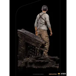 Beeldje Iron Studios Uncharted Movie Deluxe Art Scale 1/10 Nathan Drake image-3