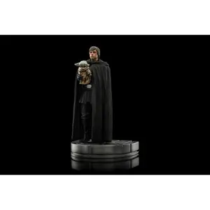Figurine Iron Studios Star Wars The Mandalorian 1/10 Art Scale Luke Skywalker Et Grogu image-4
