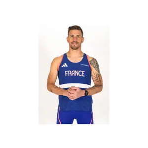 Tank top adidas Running Team France image-1