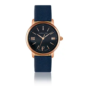 Lederen horloge voor vrouwen Isabella Ford Aurora