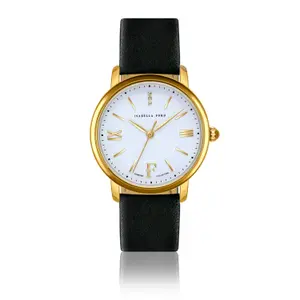 Leather watch woman Isabella Ford Selene image-0
