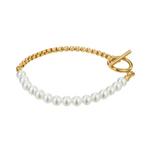 Bracelet femme Isabella Ford Alicia Pearl image-0